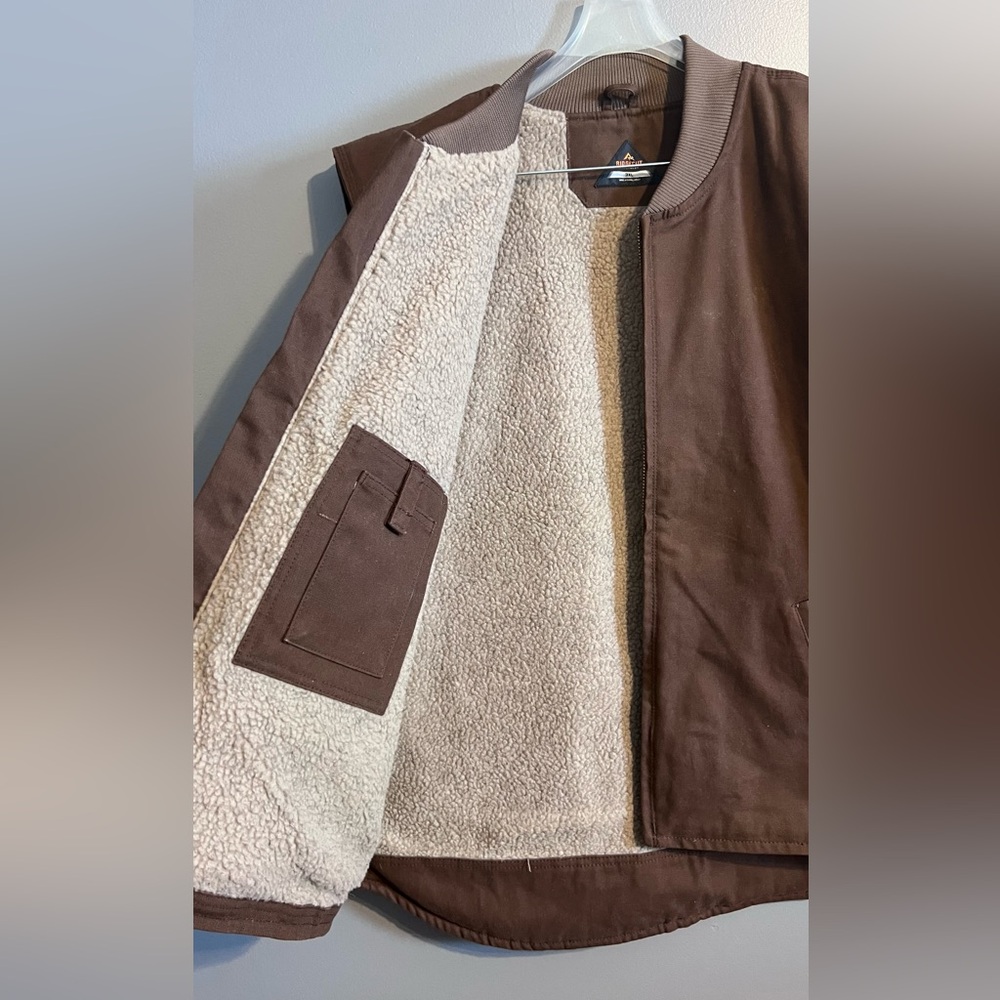 Ridgecut Brown Sleeveless Work Vest - Picture 6 of 12
